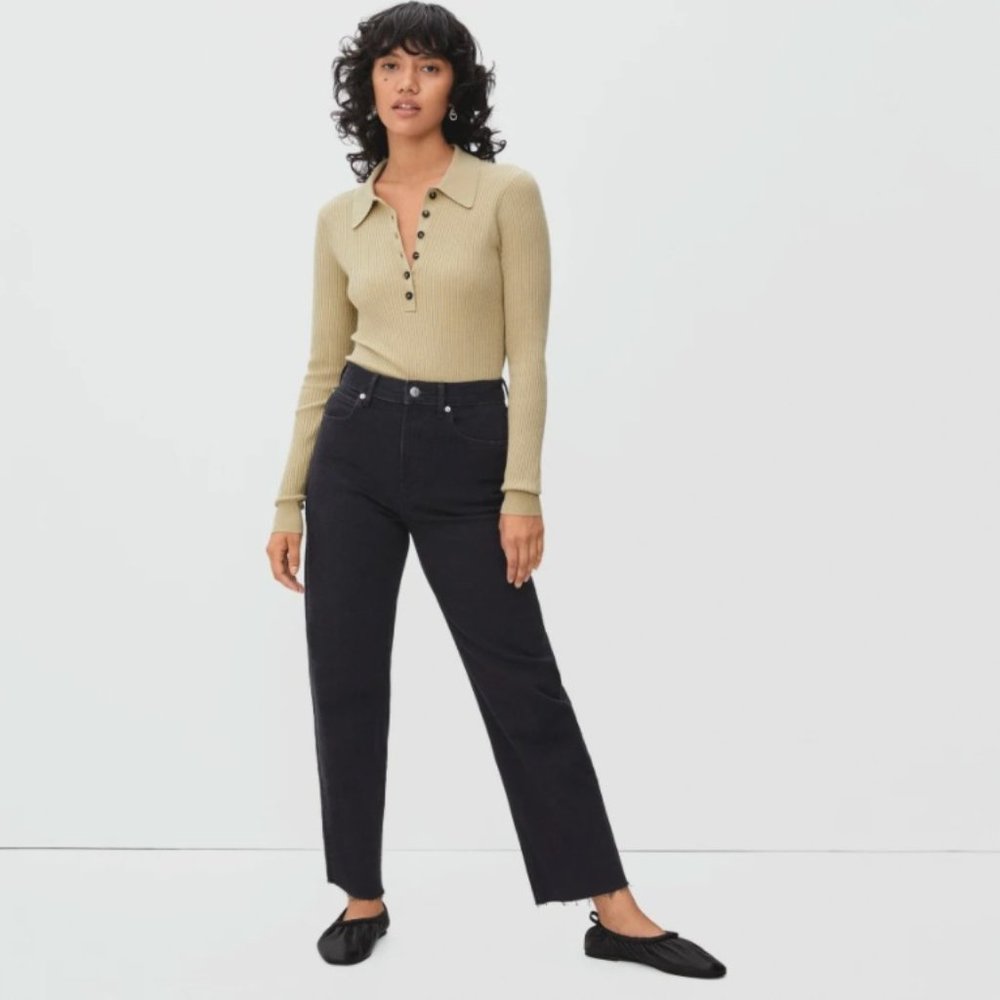 NWT Everlane Way High Jean Coal 29
